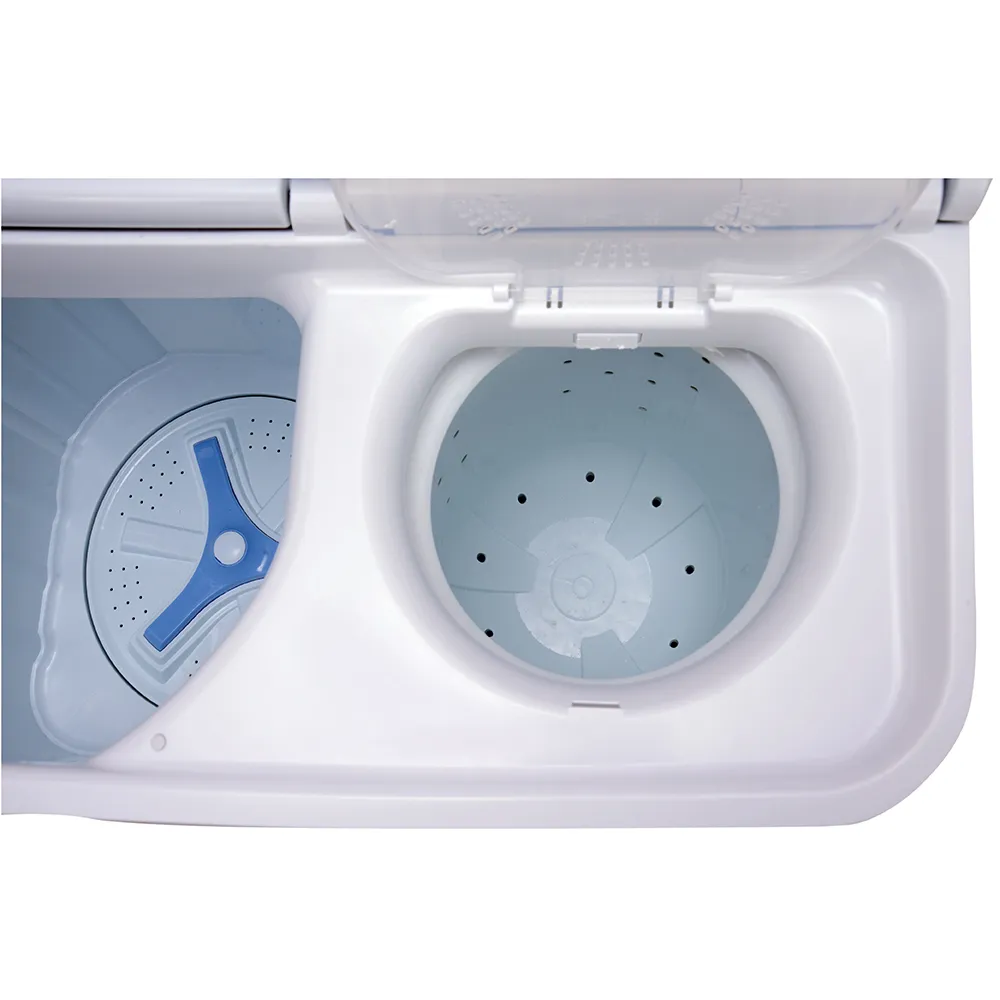 Haier Toughened Glass Lid 10 Kg  Semi Automatic Washing Machine HTW100-178BK